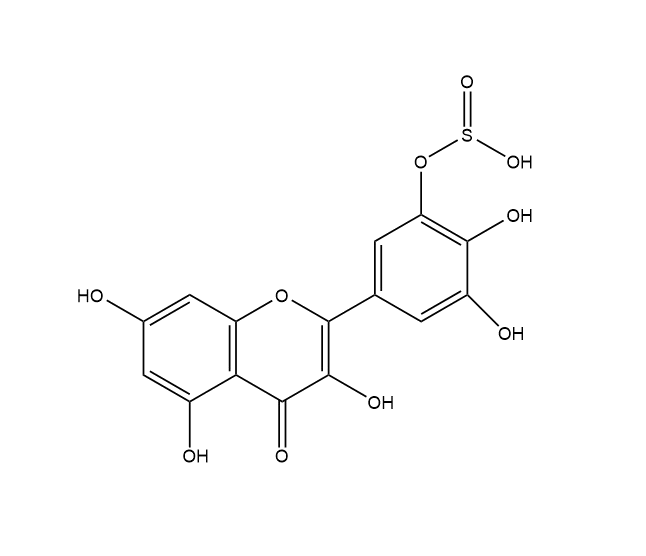 槲皮素-5'-亞硫酸酯